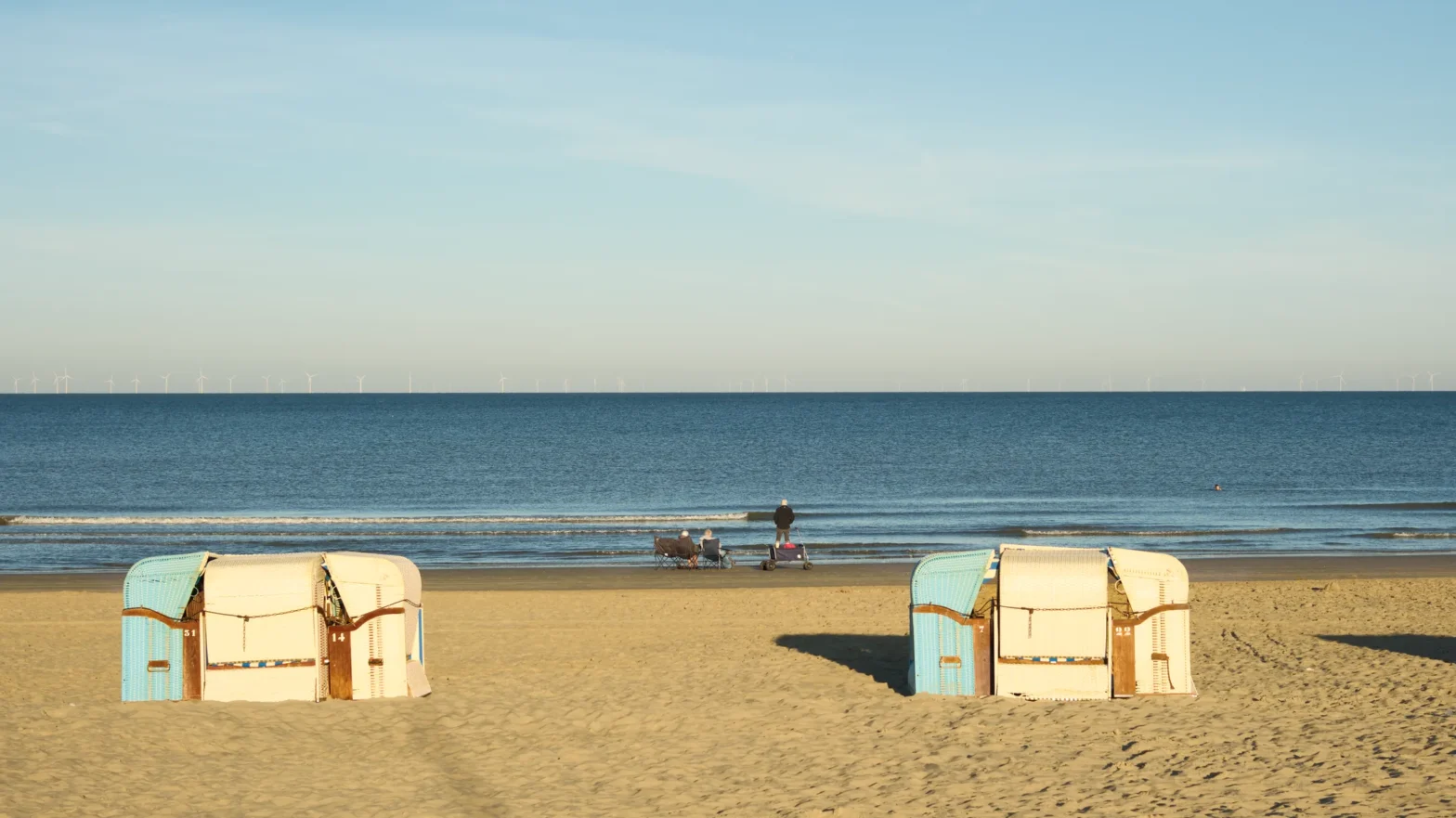 Weekeinde aan zee